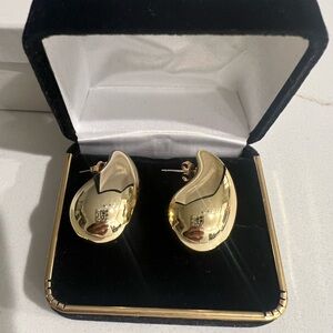 Silver Water Drop Tear Drop Earrings